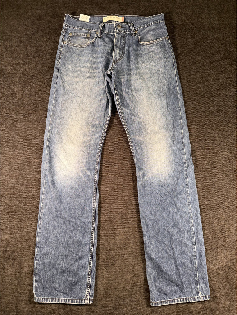 Levi's 514 Slim Straight Light Blue Denim Jeans 32x34